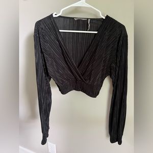 Urban Outfitters Long Sleeve Crop Top